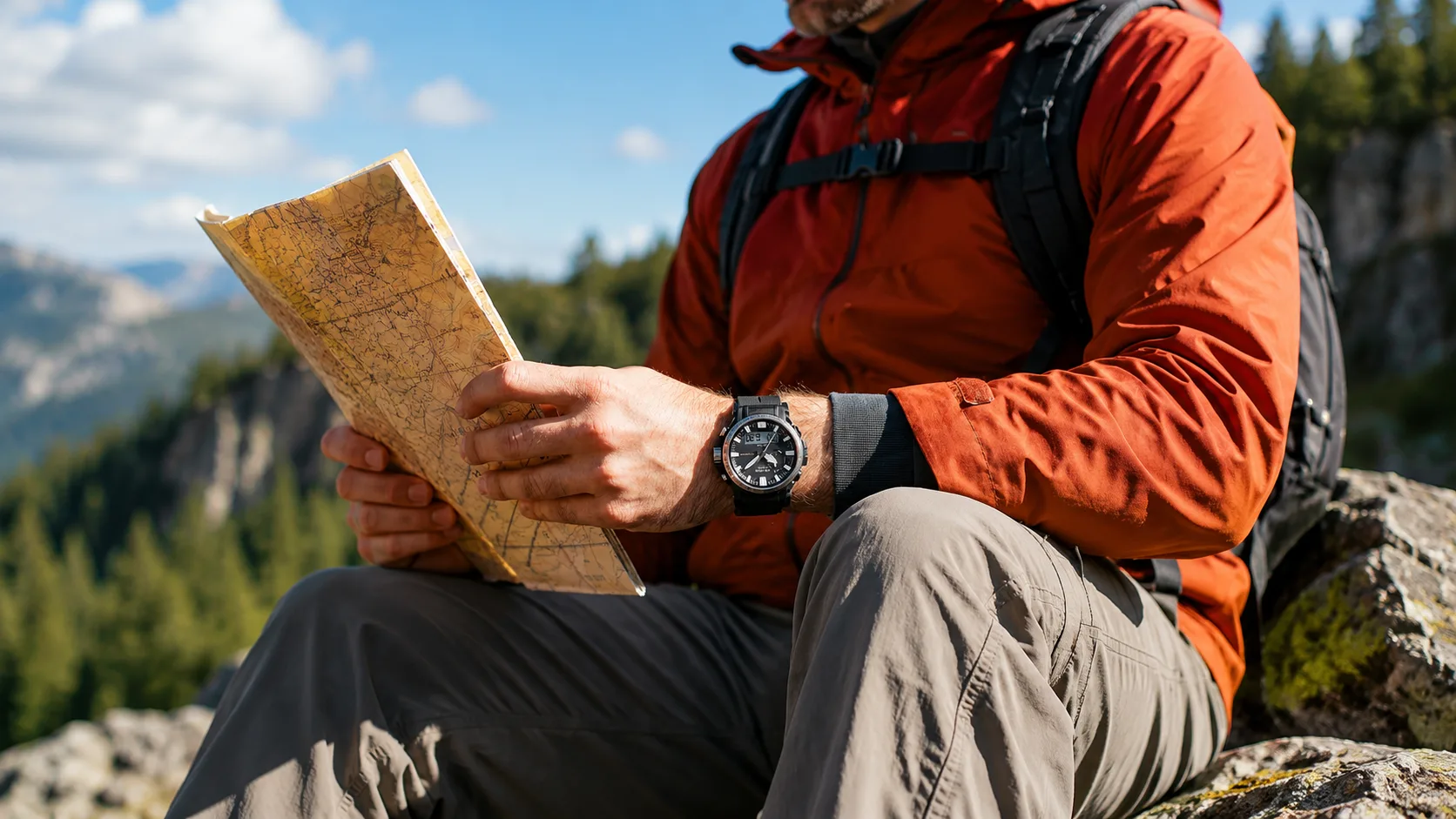 بهترین ساعت برای کوهنوردی؛ راهنمای خرید ⁦Casio Pro Trek⁩
